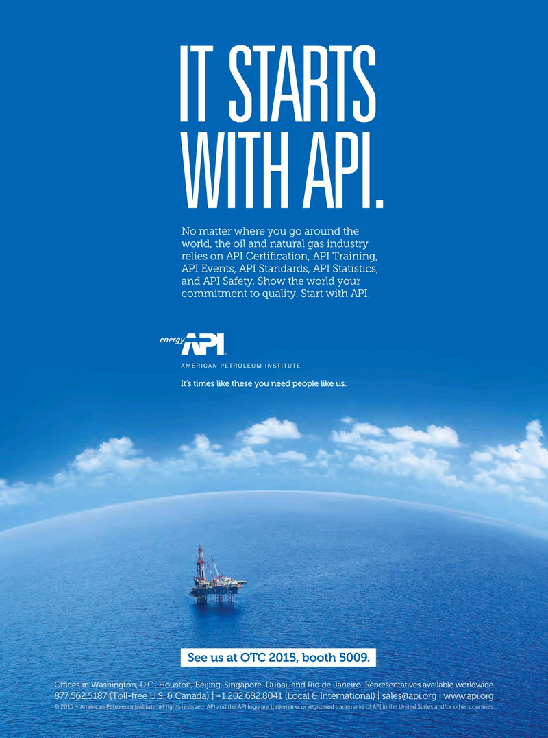 Offshore Engineer Magazine, page 115,  May 2015