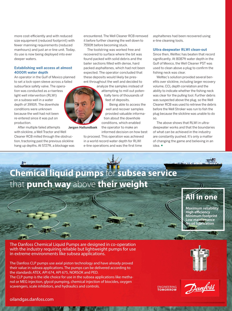 Offshore Engineer Magazine, page 127,  May 2015