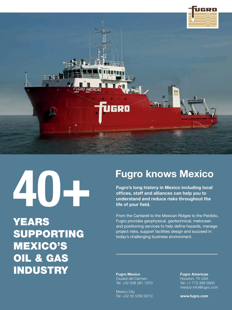 Offshore Engineer Magazine, page 4th Cover,  May 2015