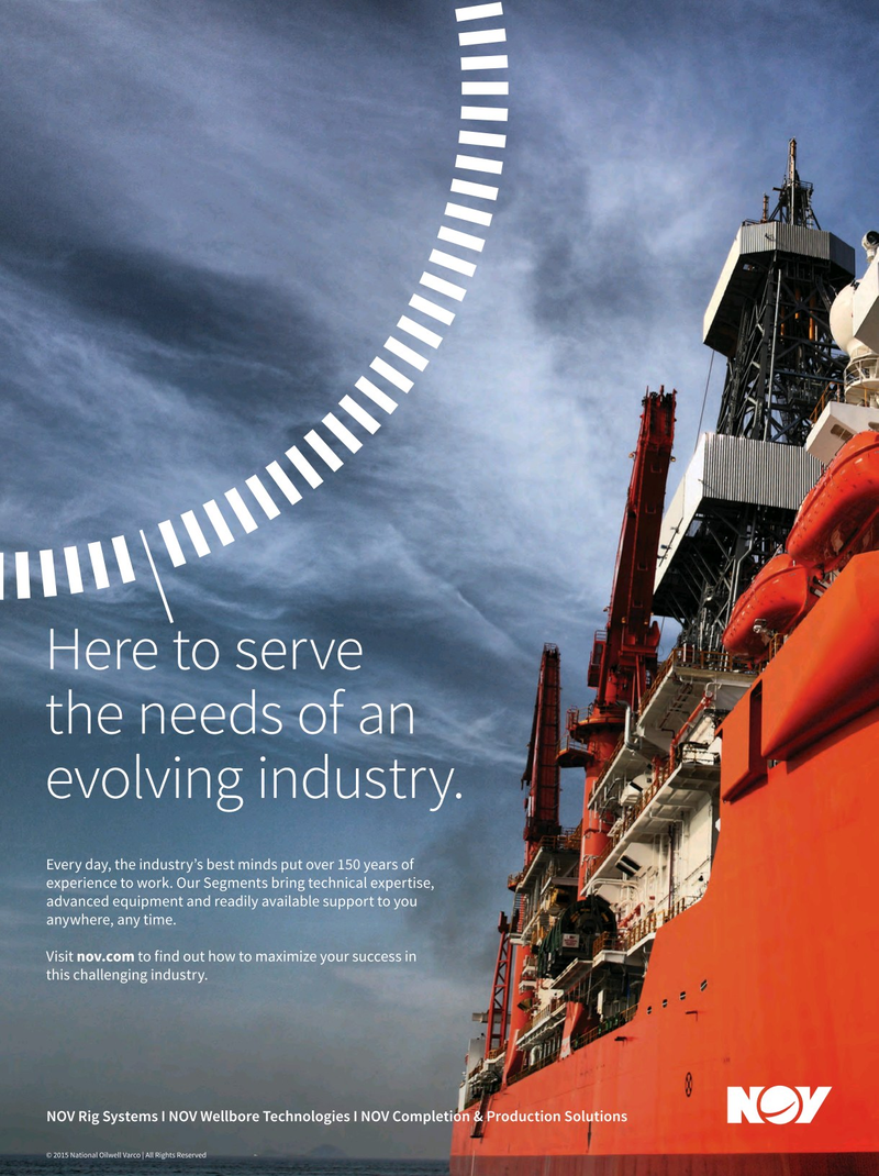 Offshore Engineer Magazine, page 2nd Cover,  May 2015
