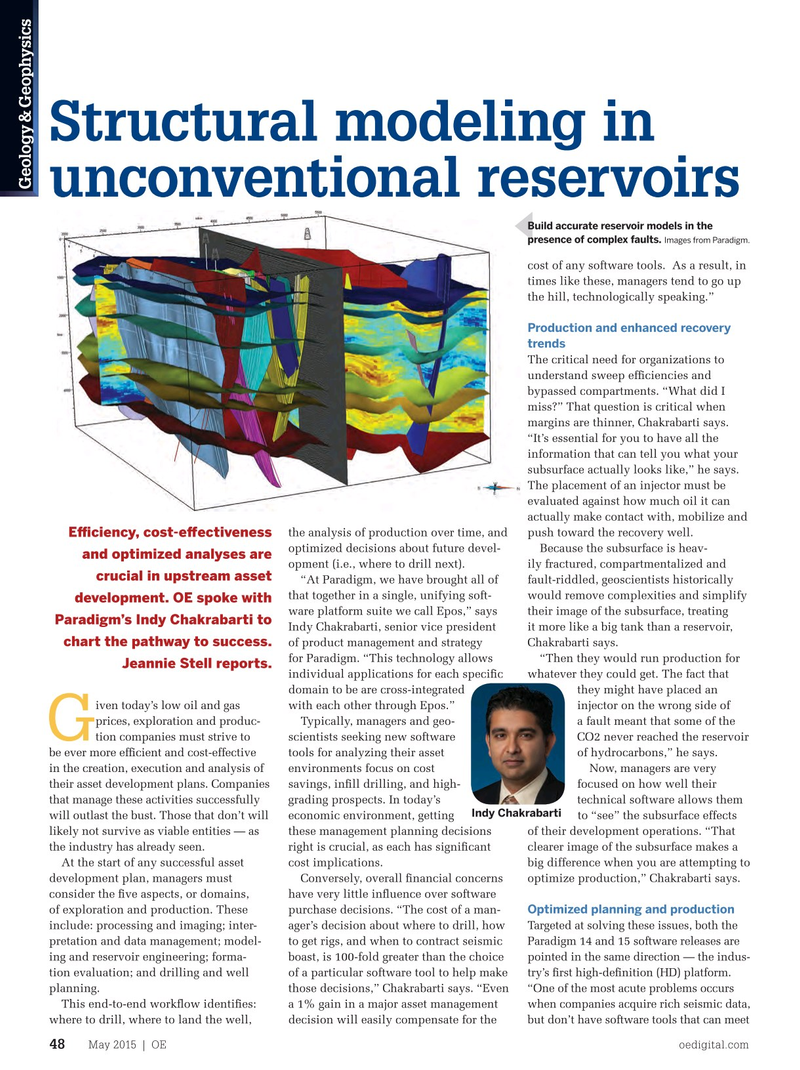 Offshore Engineer Magazine, page 46,  May 2015