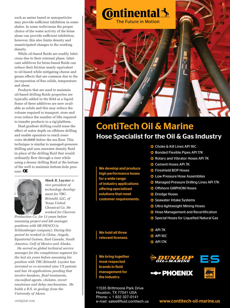 Offshore Engineer Magazine, page 59,  May 2015