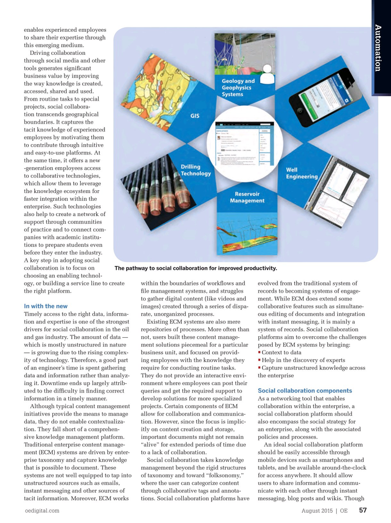 Offshore Engineer Magazine, page 55,  Aug 2015
