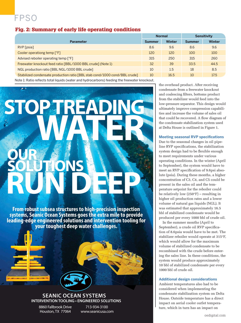 Offshore Engineer Magazine, page 34,  Sep 2015