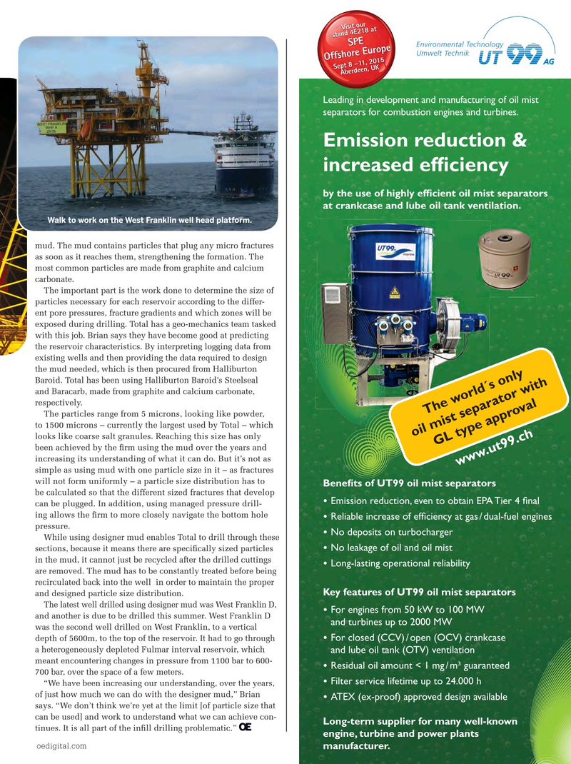 Offshore Engineer Magazine, page 49,  Sep 2015
