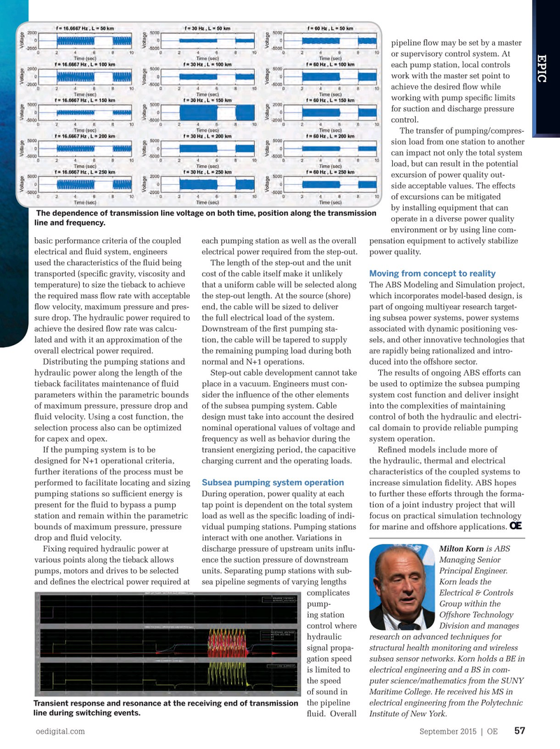 Offshore Engineer Magazine, page 55,  Sep 2015