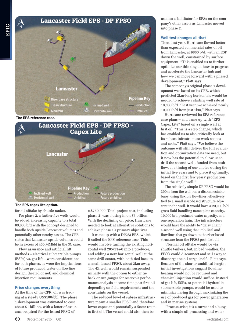 Offshore Engineer Magazine, page 58,  Sep 2015