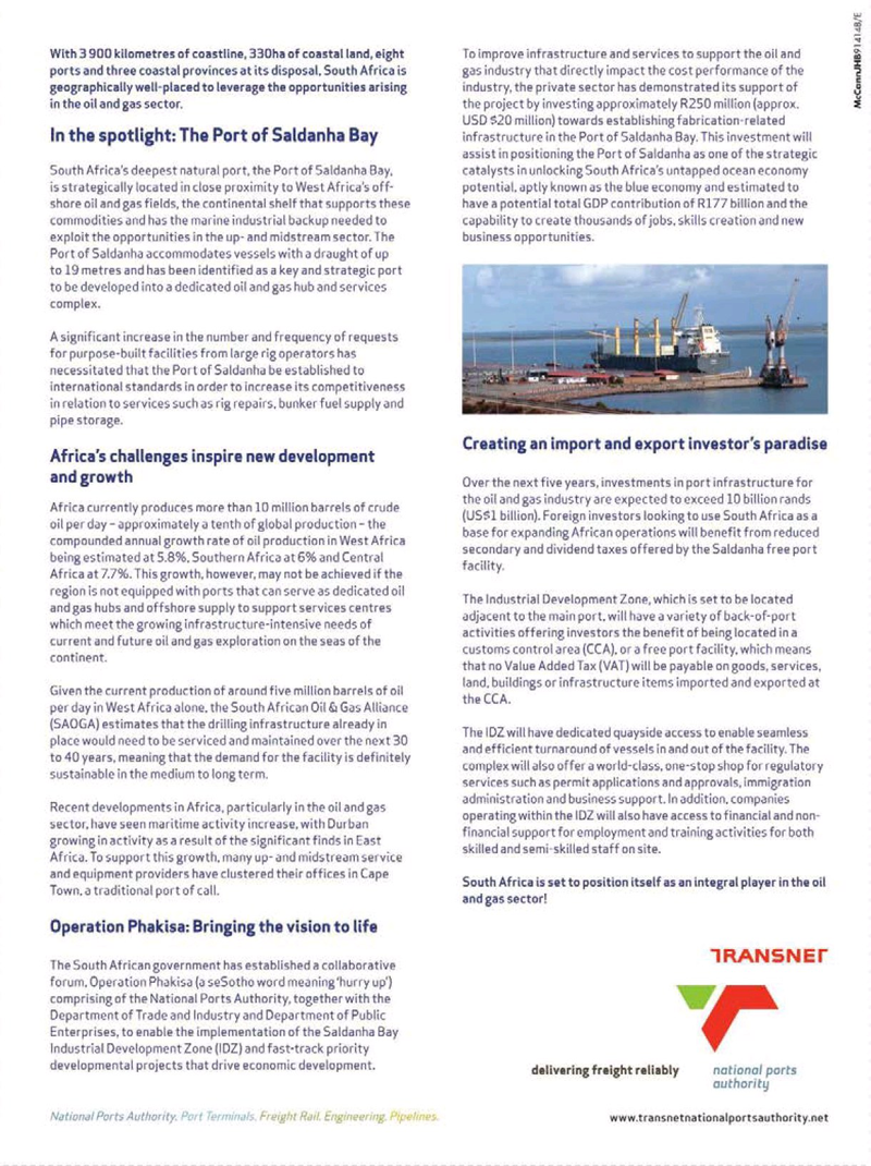 Offshore Engineer Magazine, page 11,  Nov 2015
