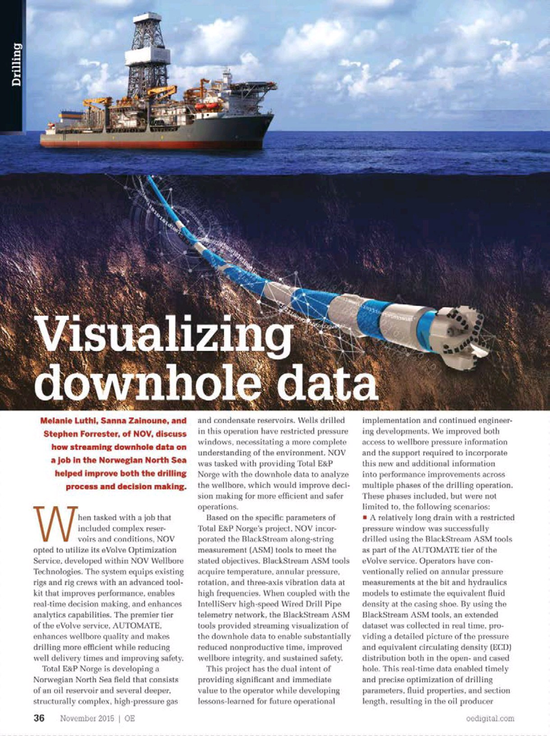Offshore Engineer Magazine, page 34,  Nov 2015