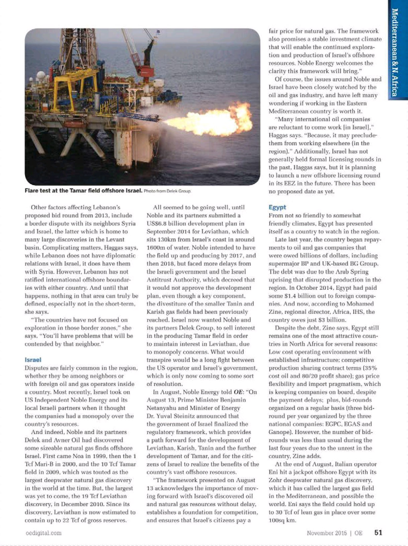 Offshore Engineer Magazine, page 49,  Nov 2015