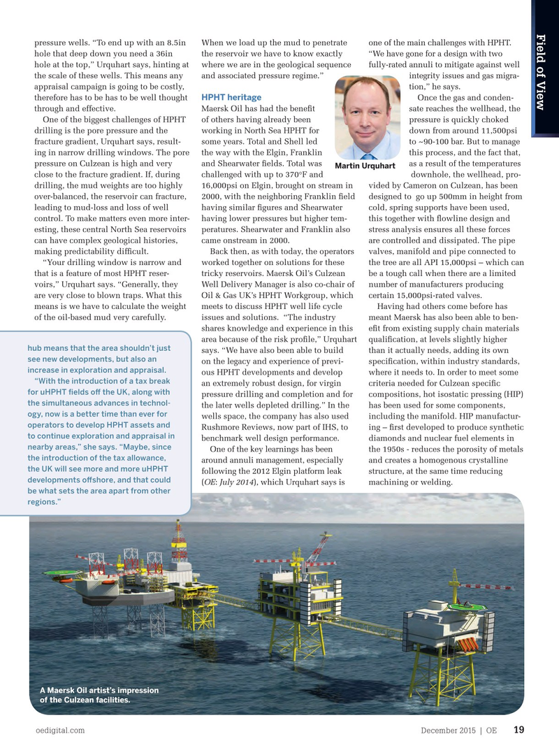Offshore Engineer Magazine, page 17,  Dec 2015