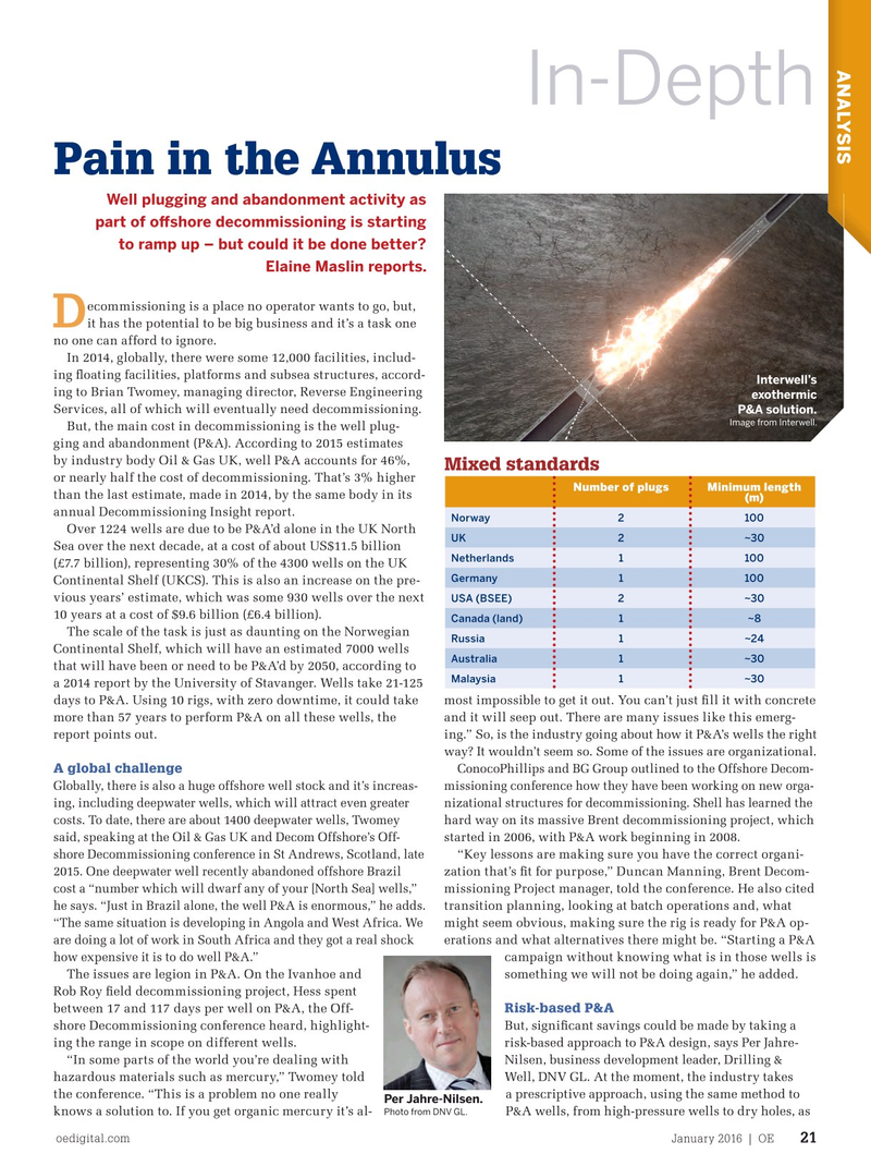 Offshore Engineer Magazine, page 19,  Jan 2016
