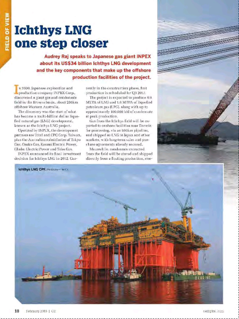 Offshore Engineer Magazine, page 16,  Feb 2016