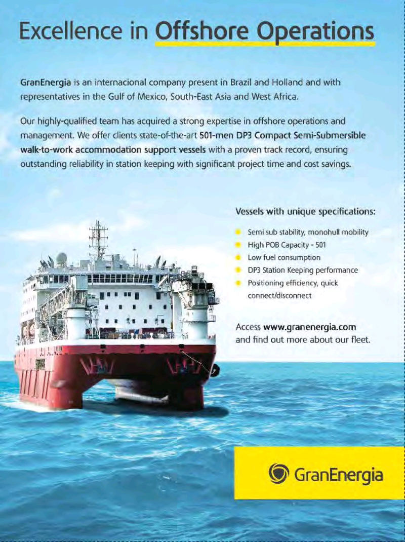 Offshore Engineer Magazine, page 2nd Cover,  Feb 2016