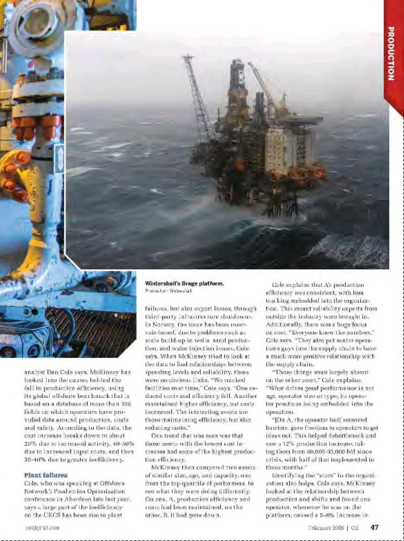Offshore Engineer Magazine, page 45,  Feb 2016