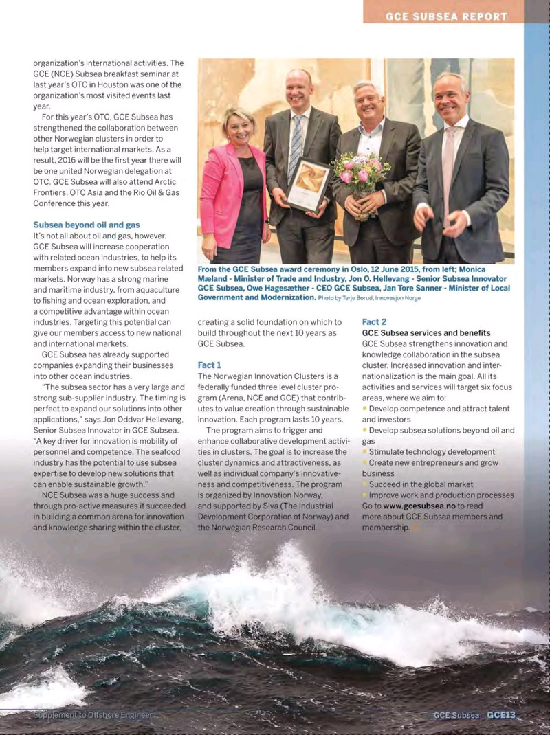 Offshore Engineer Magazine, page 45,  Mar 2016