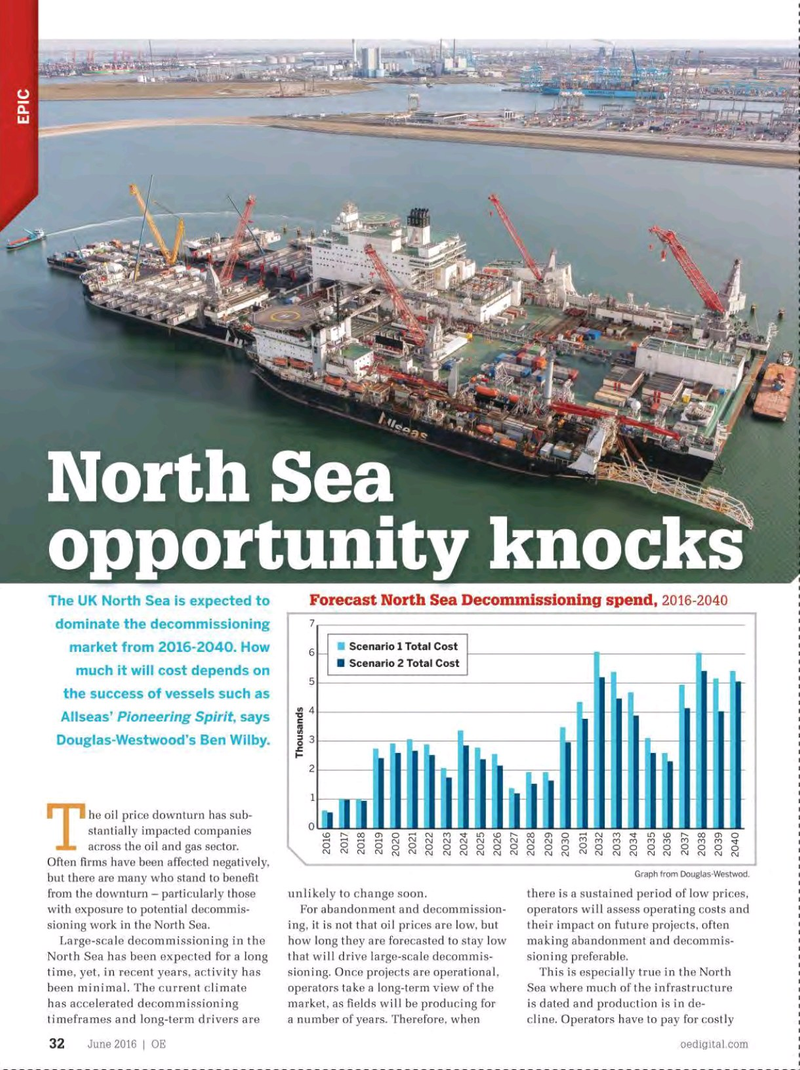 Offshore Engineer Magazine, page 30,  Jun 2016
