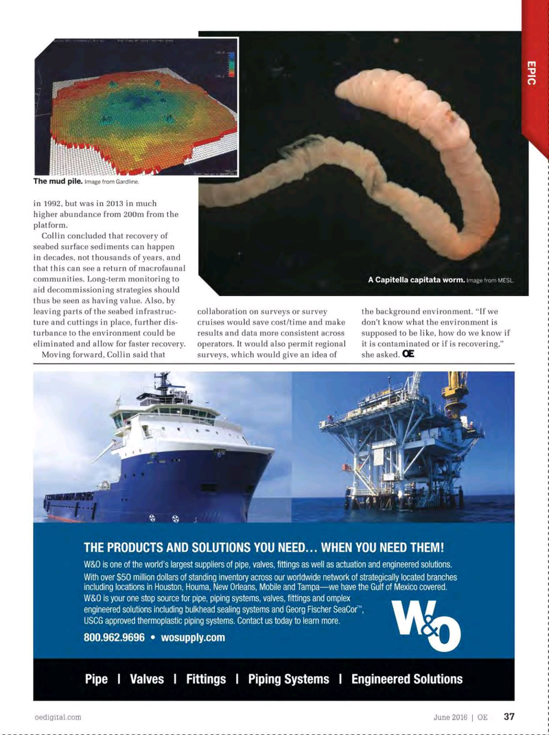 Offshore Engineer Magazine, page 35,  Jun 2016