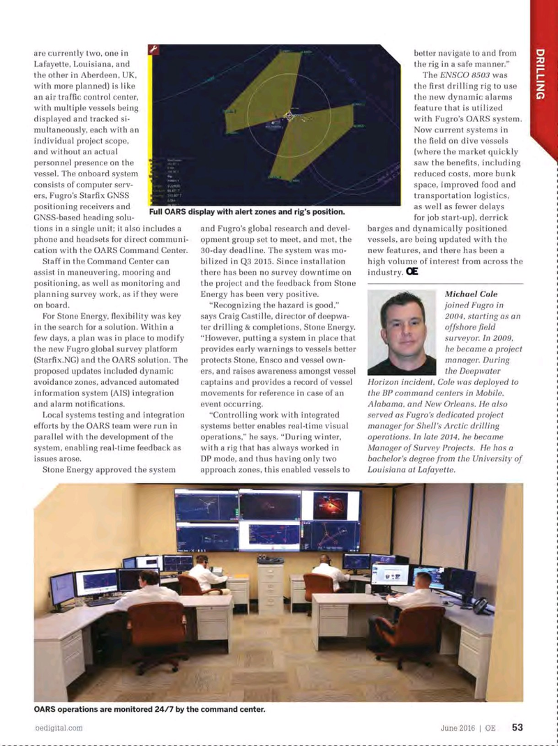 Offshore Engineer Magazine, page 51,  Jun 2016