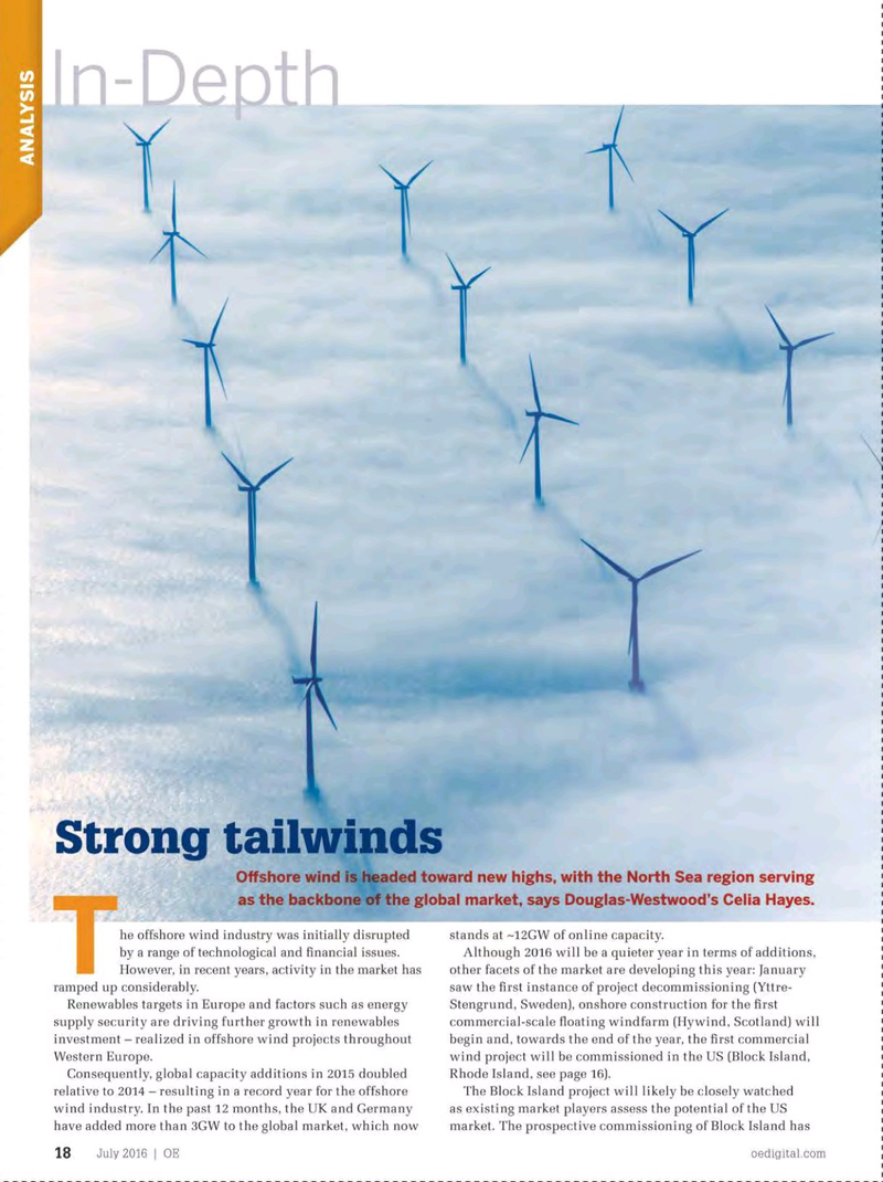Offshore Engineer Magazine, page 16,  Jul 2016