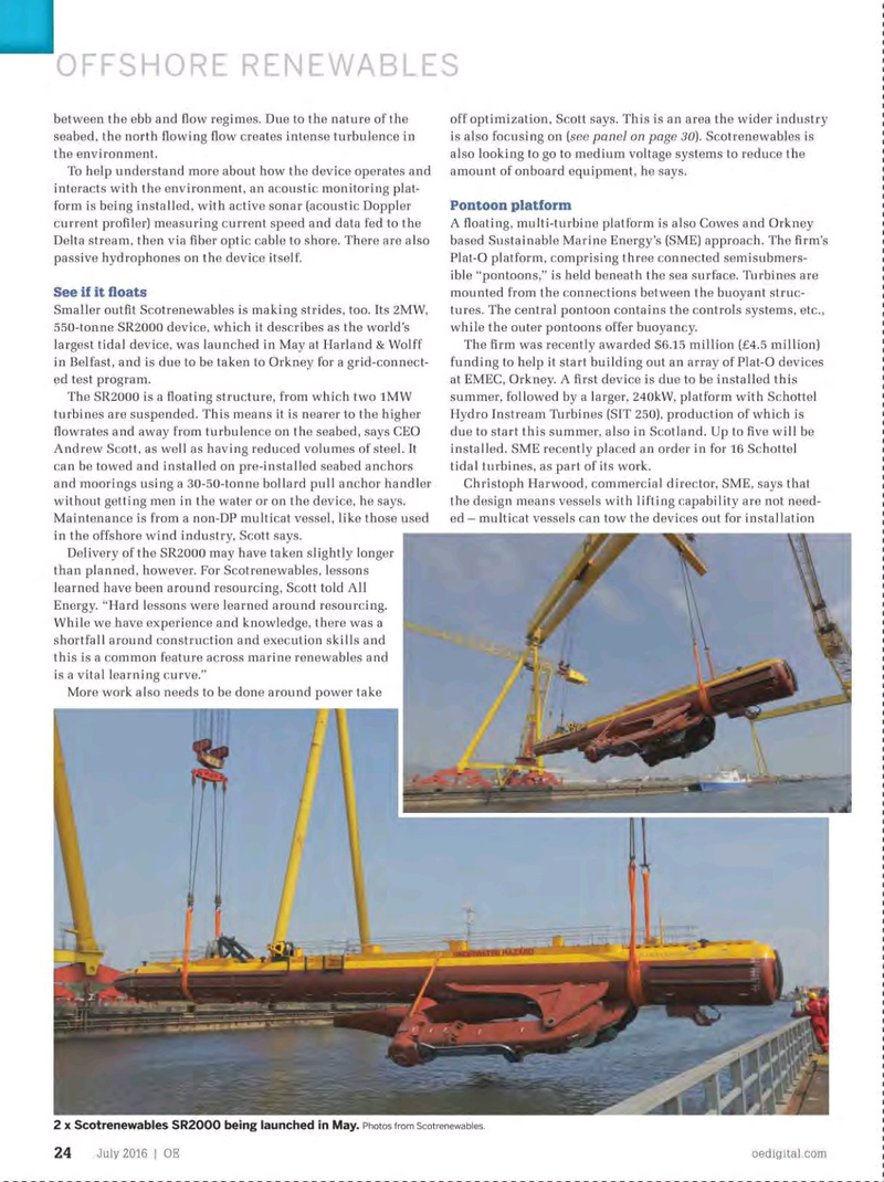 Offshore Engineer Magazine, page 22,  Jul 2016