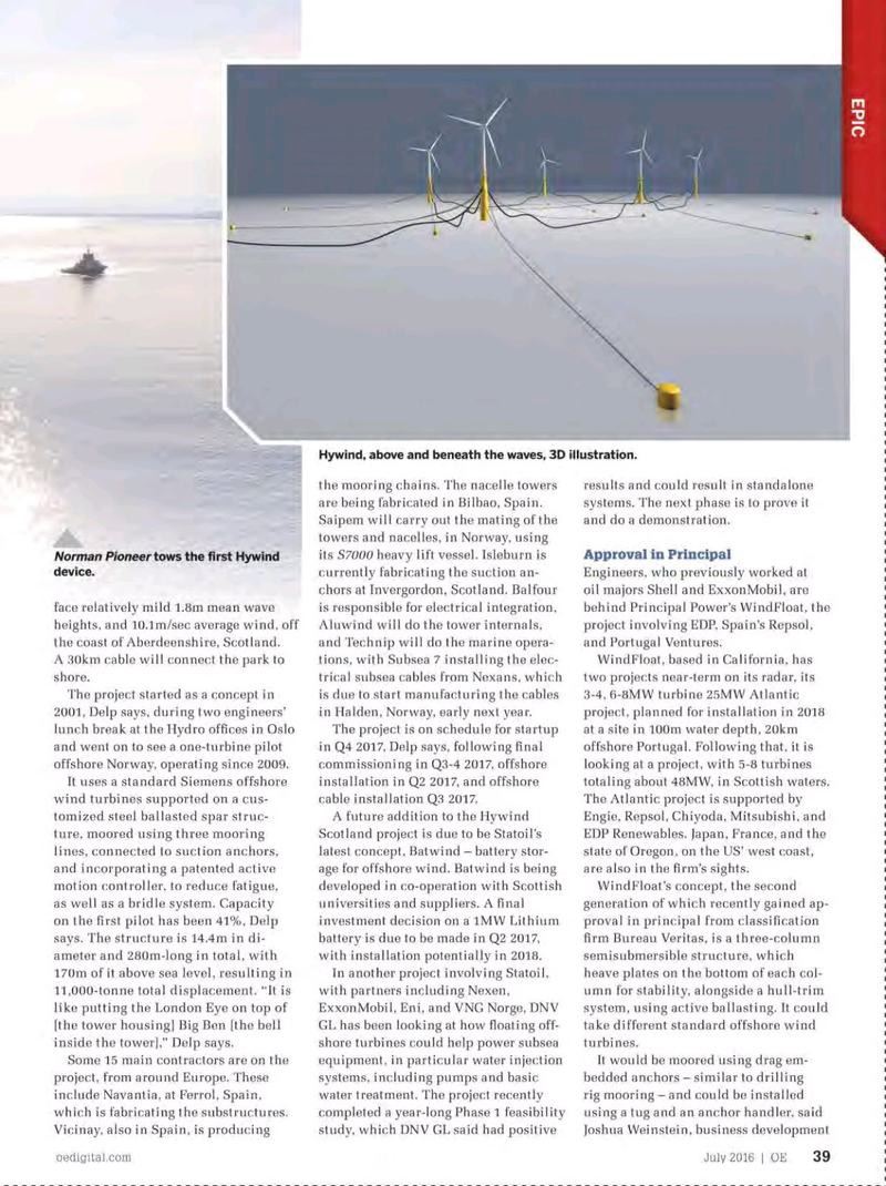 Offshore Engineer Magazine, page 37,  Jul 2016
