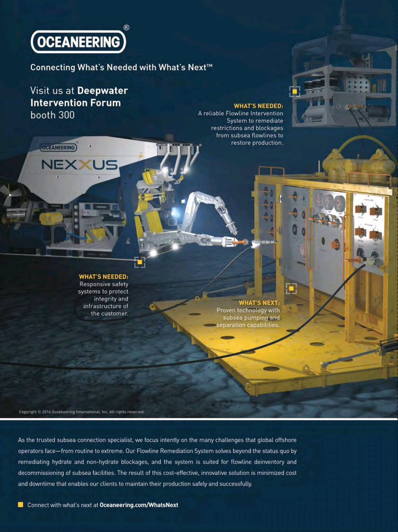 Offshore Engineer Magazine, page 2,  Jul 2016