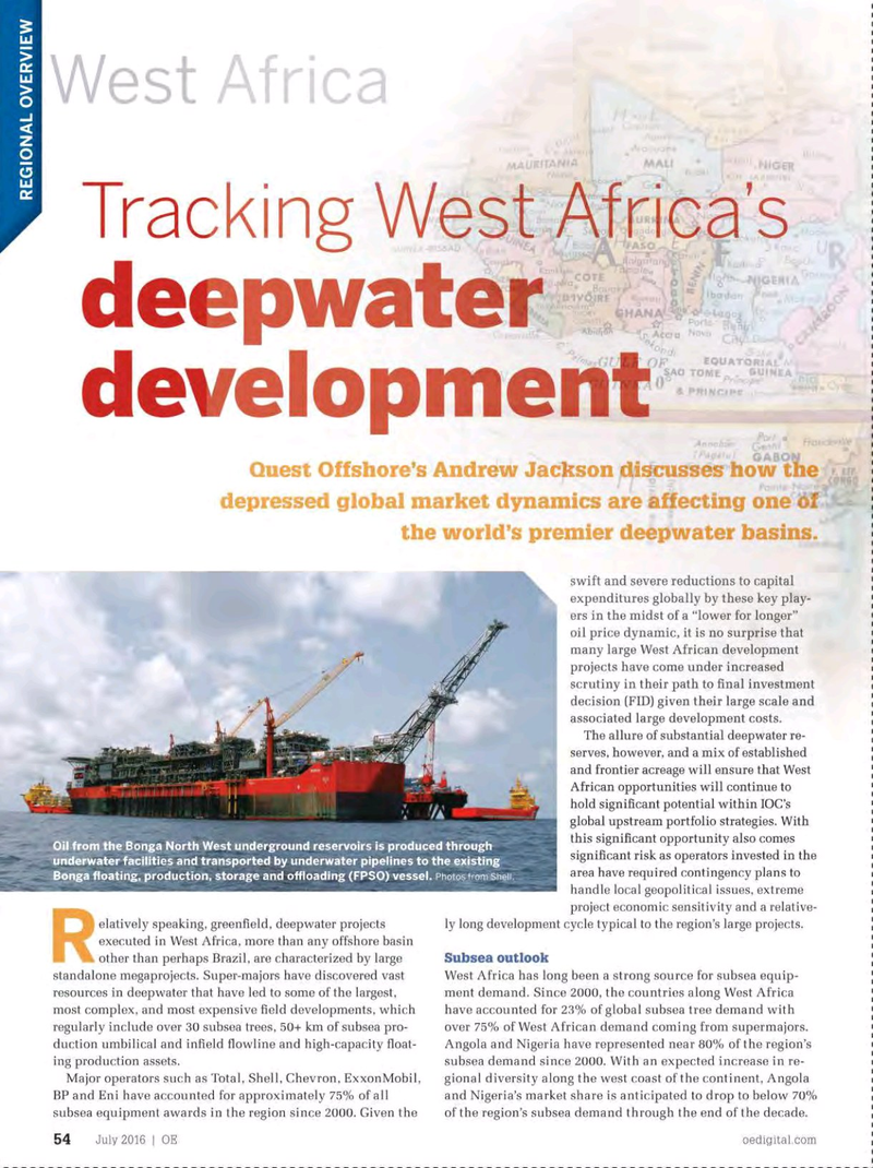 Offshore Engineer Magazine, page 52,  Jul 2016