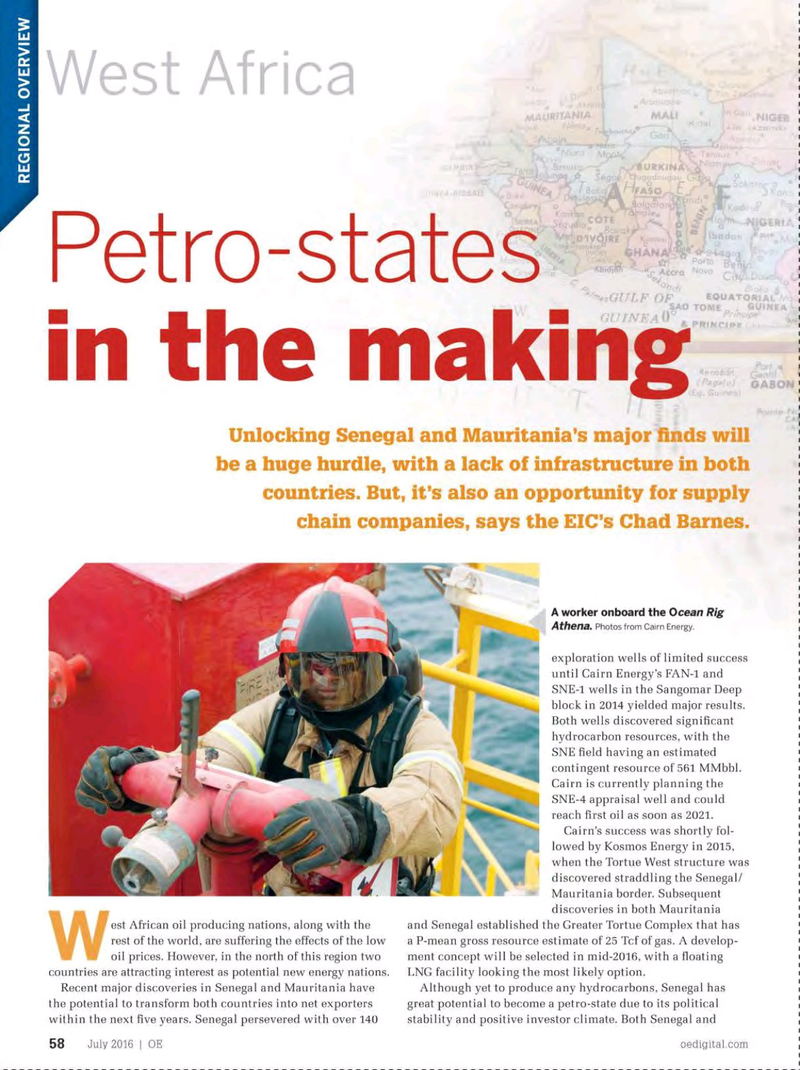 Offshore Engineer Magazine, page 56,  Jul 2016