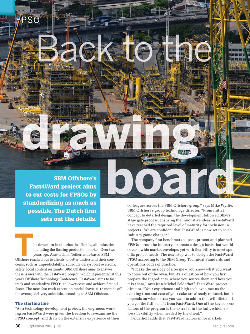 Offshore Engineer Magazine, page 28,  Sep 2016