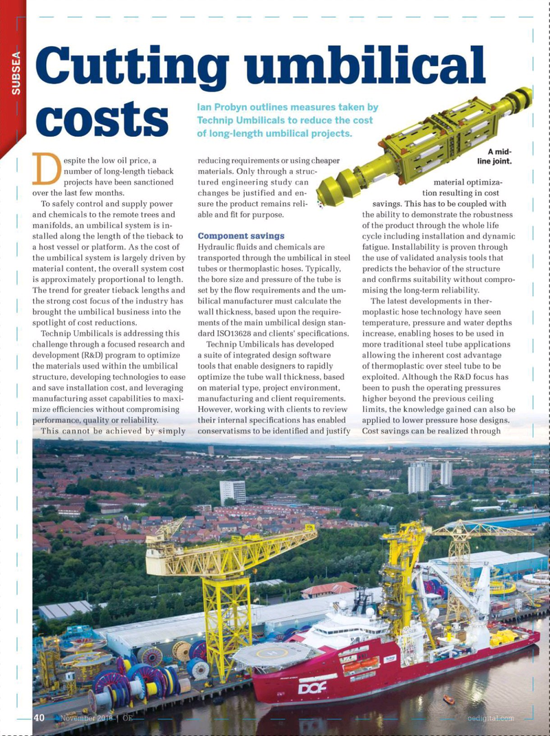 Offshore Engineer Magazine, page 38,  Nov 2016