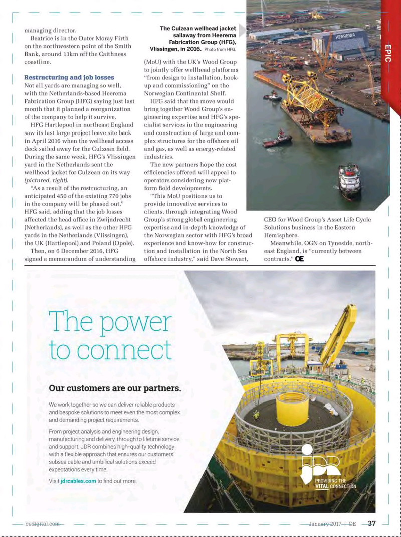 Offshore Engineer Magazine, page 35,  Jan 2017