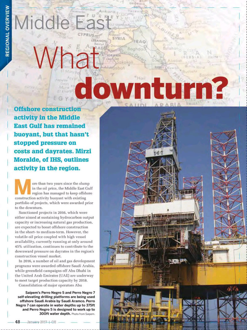 Offshore Engineer Magazine, page 46,  Jan 2017