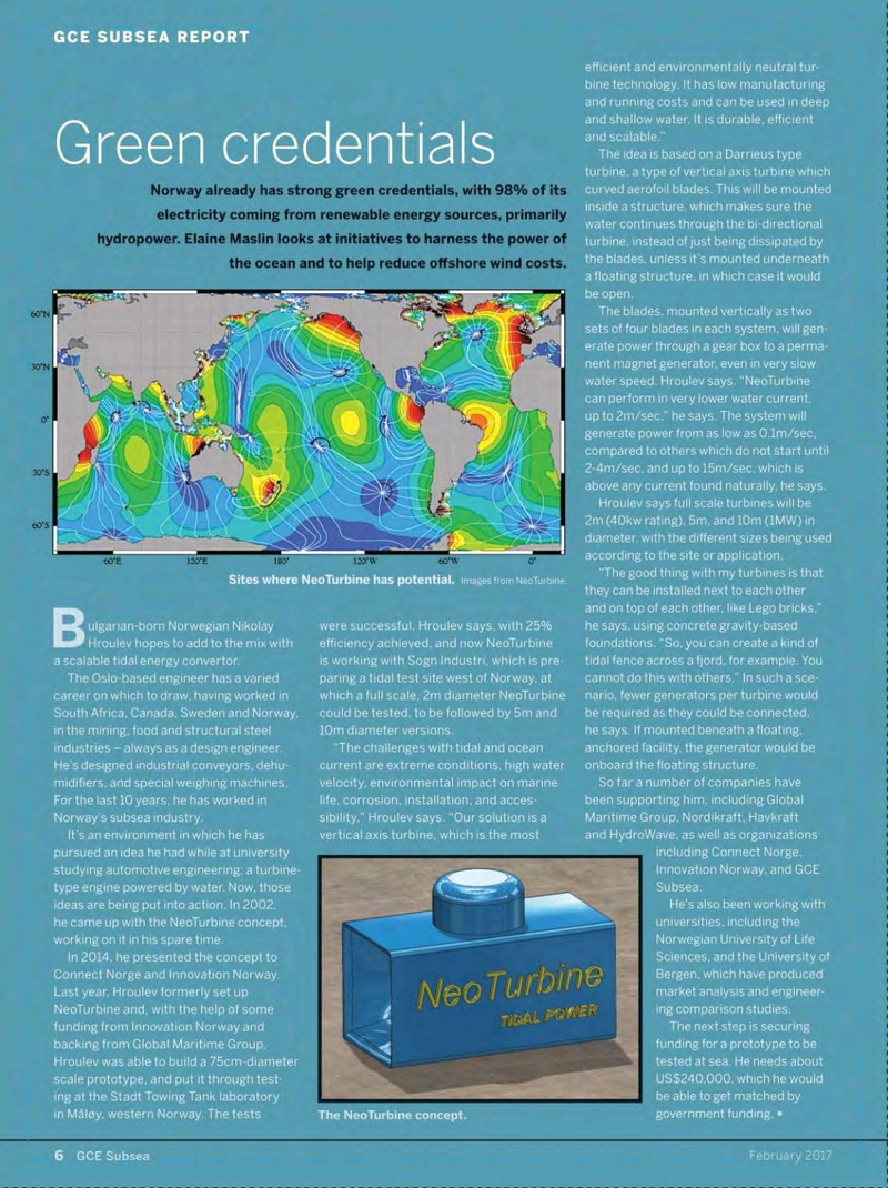 Offshore Engineer Magazine, page 38,  Feb 2017
