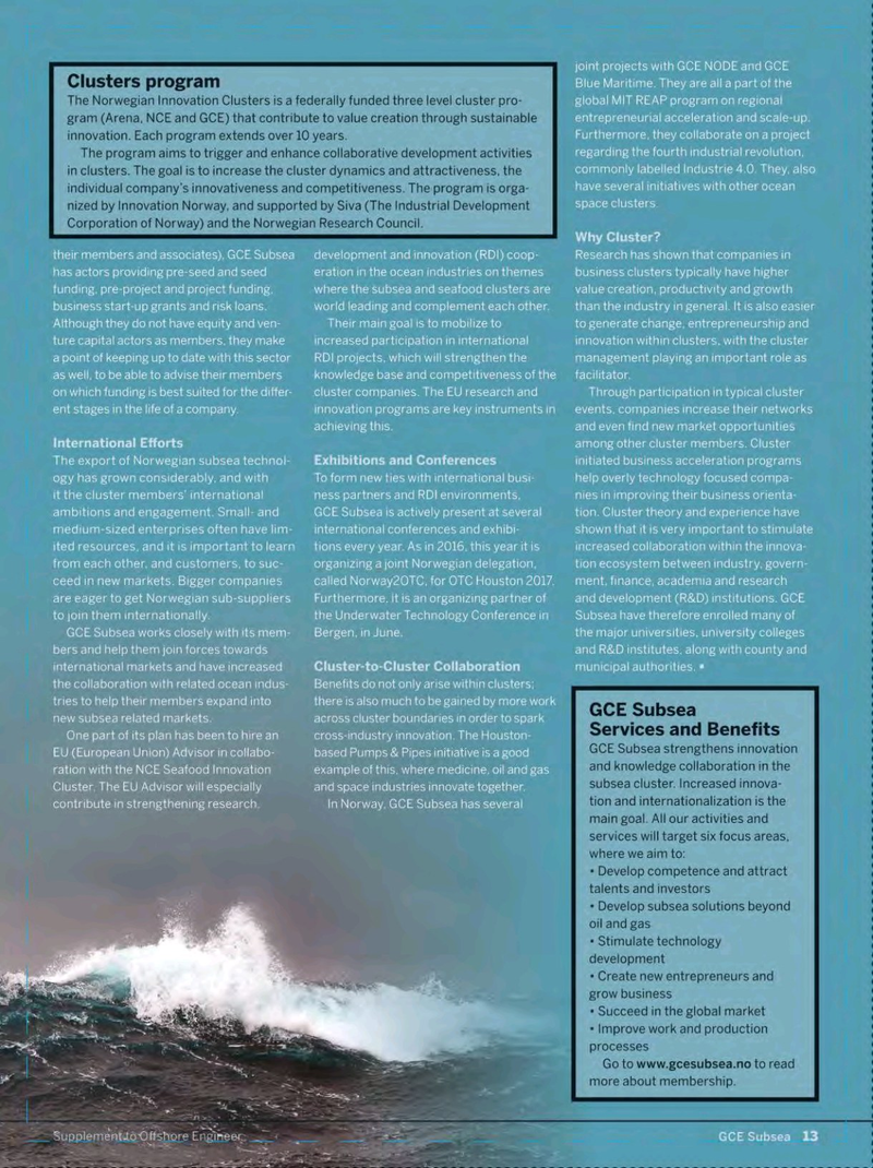 Offshore Engineer Magazine, page 45,  Feb 2017
