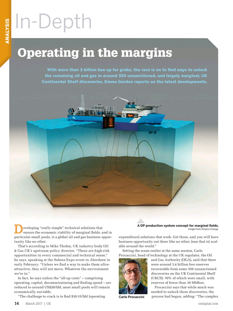 Offshore Engineer Magazine, page 12,  Mar 2017