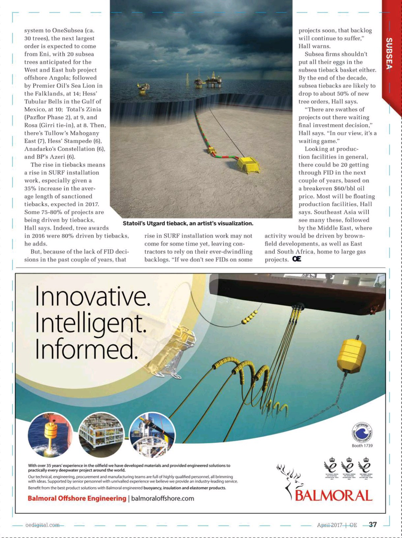 Offshore Engineer Magazine, page 35,  Apr 2017