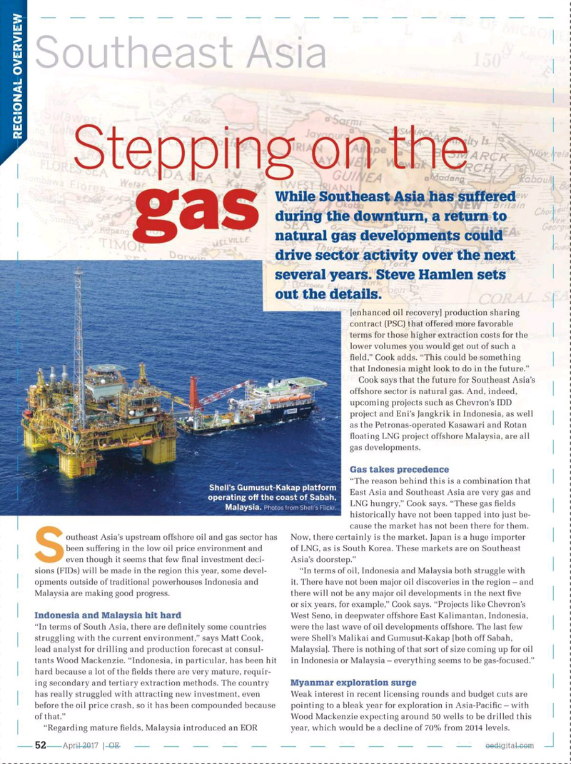 Offshore Engineer Magazine, page 50,  Apr 2017
