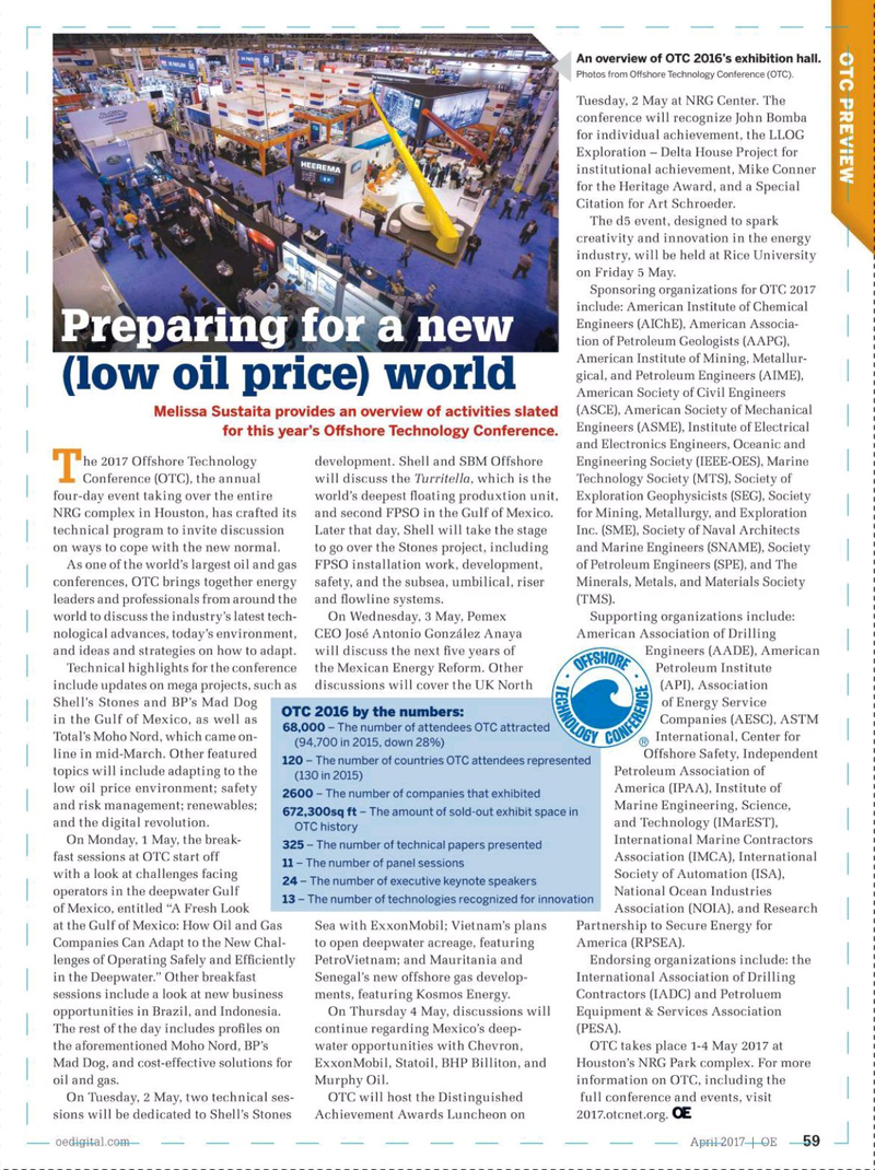 Offshore Engineer Magazine, page 57,  Apr 2017