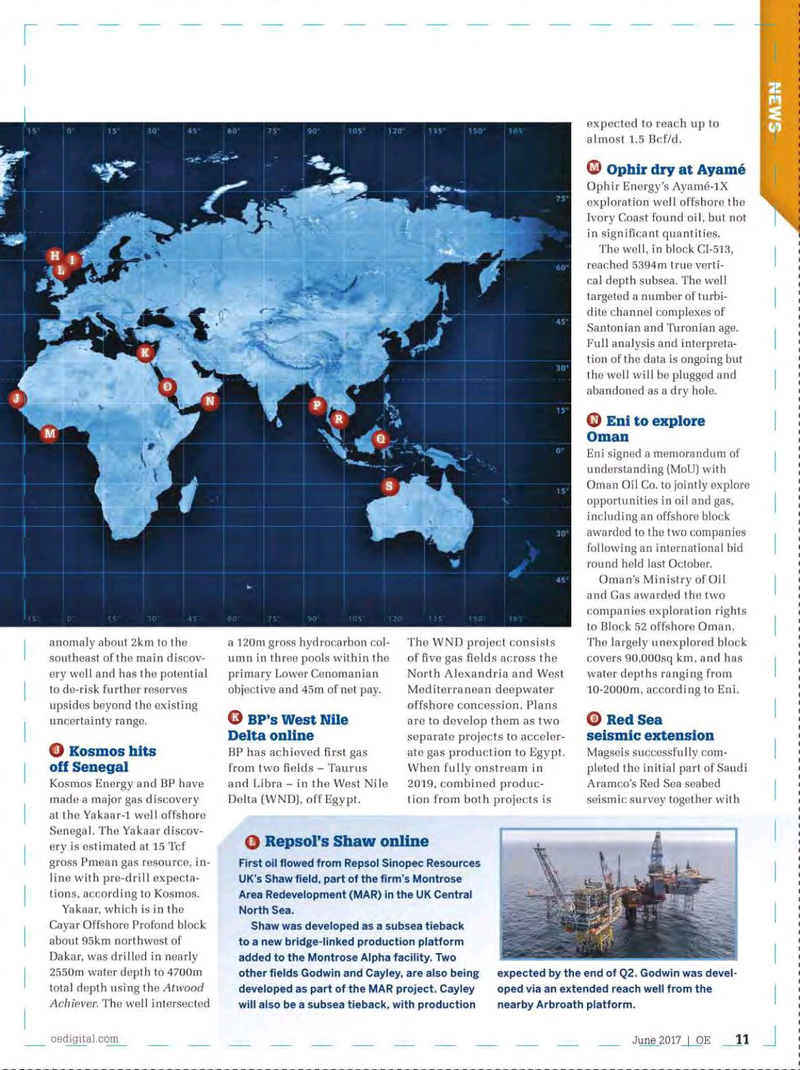 Offshore Engineer Magazine, page 9,  Jun 2017