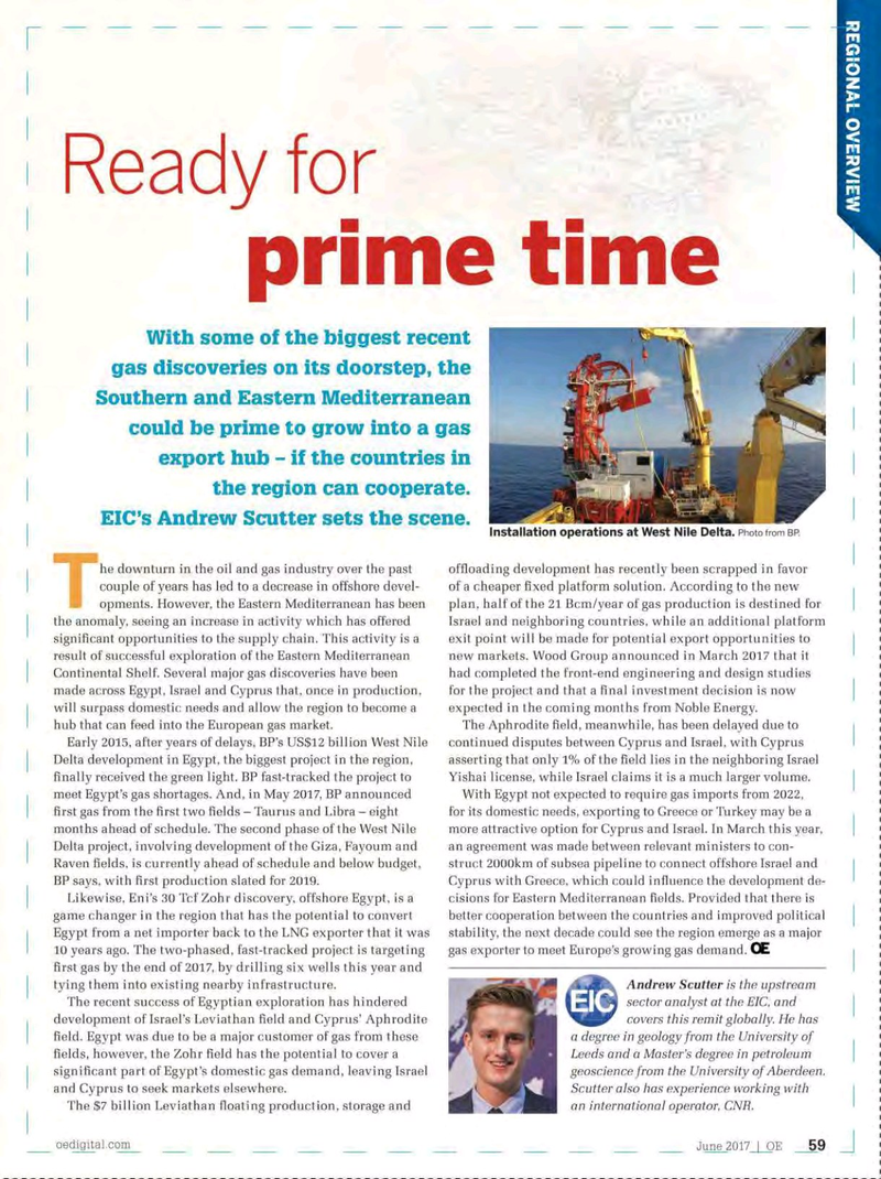 Offshore Engineer Magazine, page 57,  Jun 2017