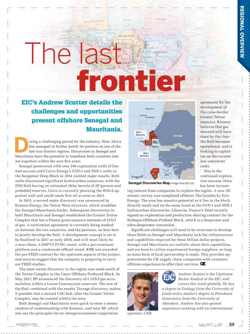 Offshore Engineer Magazine, page 57,  Jul 2017