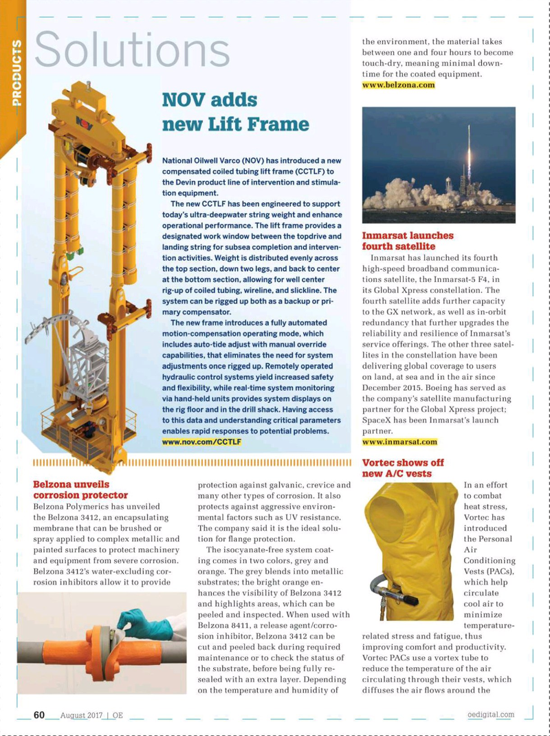 Offshore Engineer Magazine, page 58,  Aug 2017