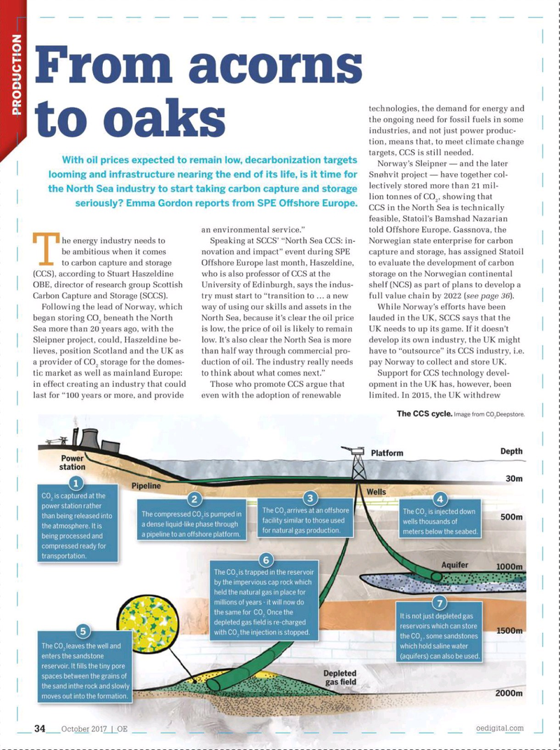 Offshore Engineer Magazine, page 32,  Oct 2017