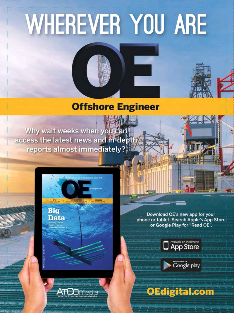 Offshore Engineer Magazine, page 33,  Nov 2017
