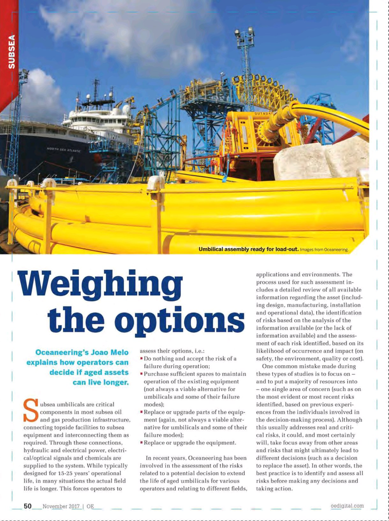 Offshore Engineer Magazine, page 48,  Nov 2017