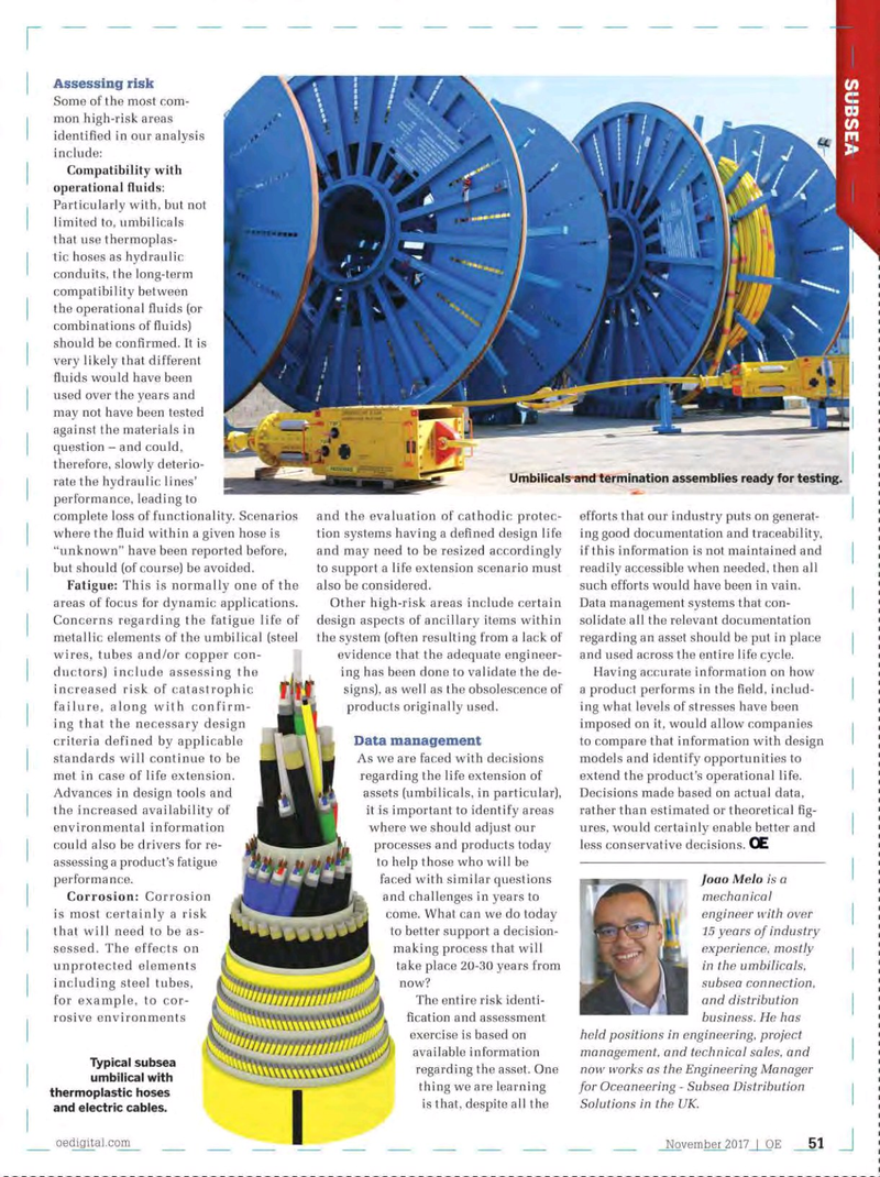 Offshore Engineer Magazine, page 49,  Nov 2017