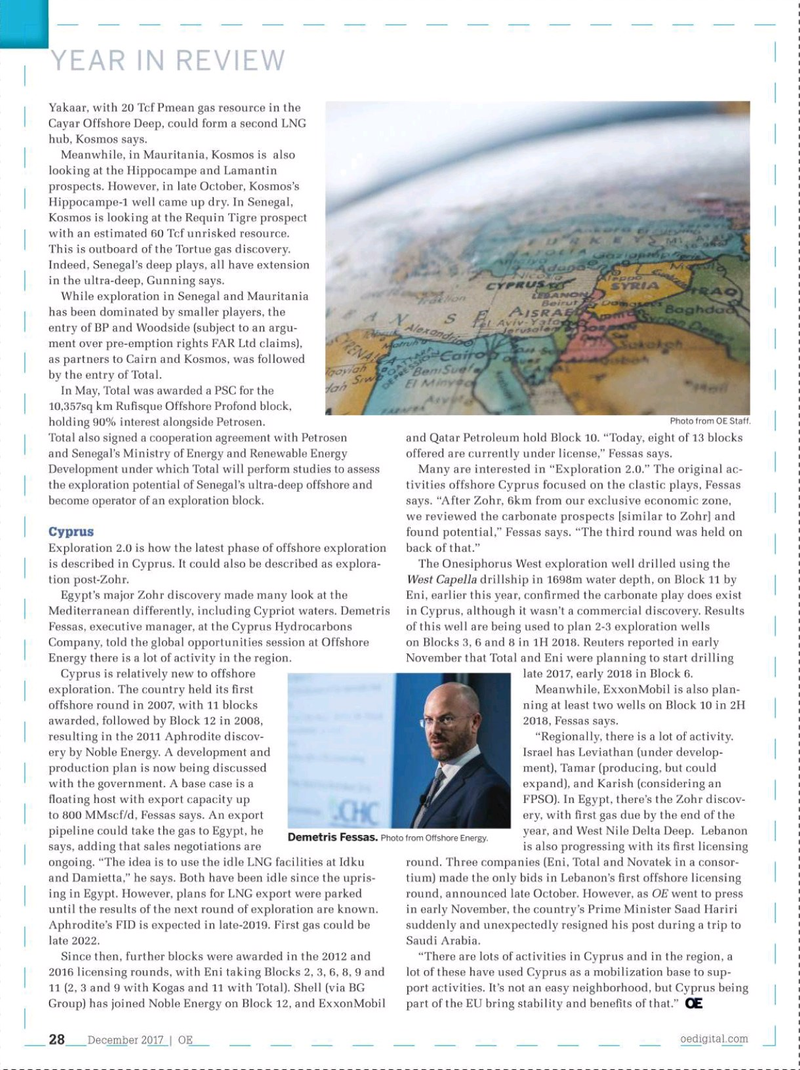 Offshore Engineer Magazine, page 26,  Dec 2017