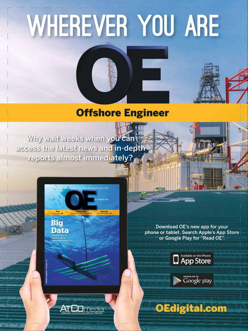 Offshore Engineer Magazine, page 31,  Dec 2017