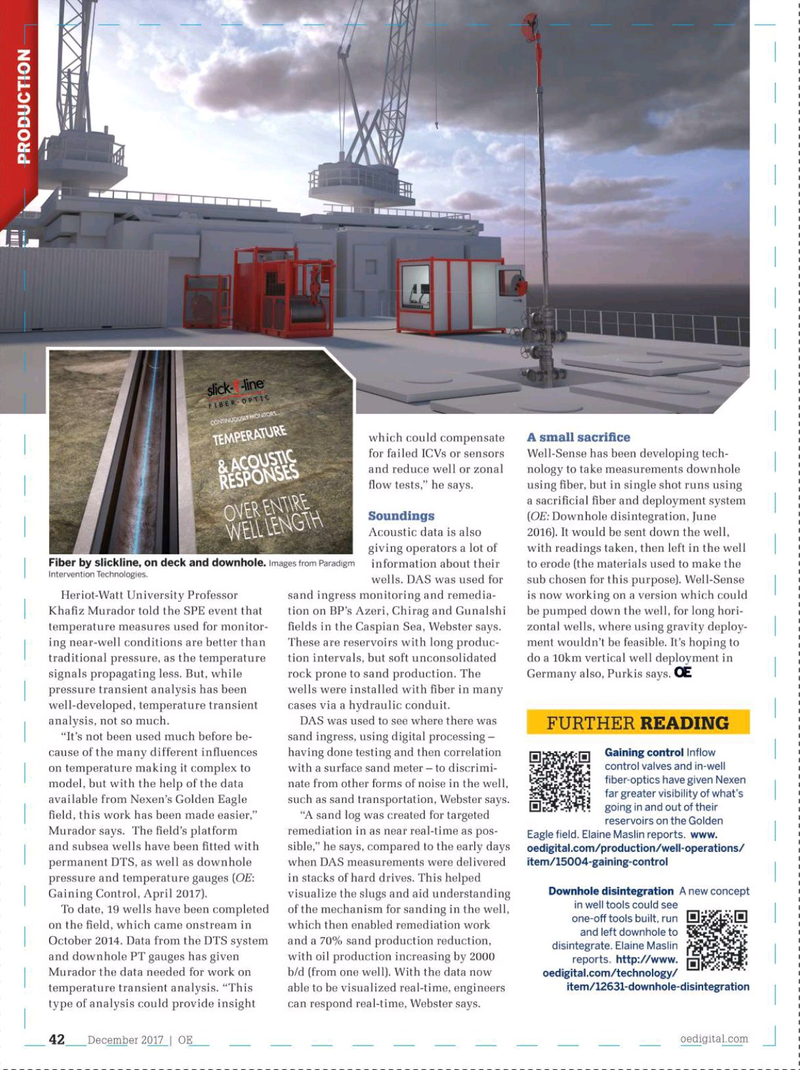 Offshore Engineer Magazine, page 40,  Dec 2017